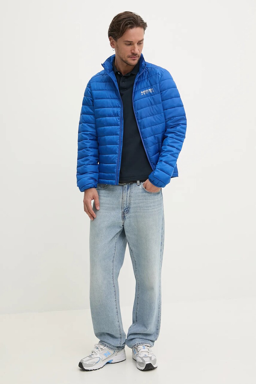 Поло Superdry чоловіче колір синій однотонне M1110439A-98T