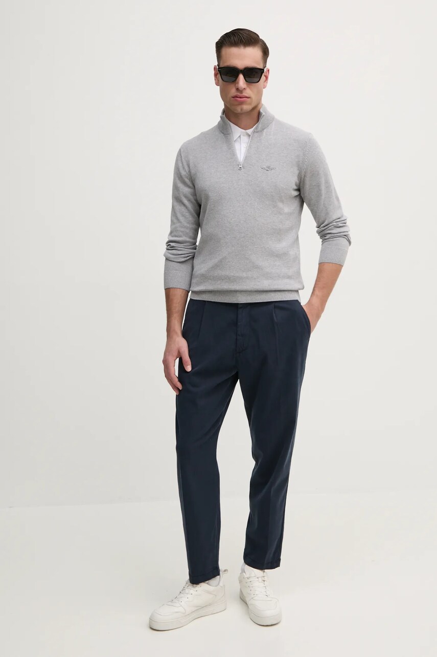 Поло Calvin Klein Jeans чоловіче колір білий однотонне LV040HM281