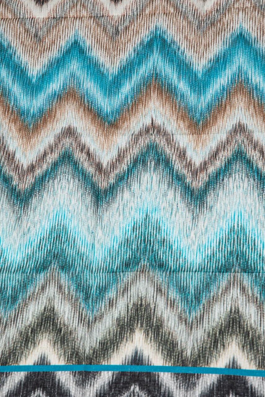 Бавовняна хустка на шию Missoni жіноча візерунок BD74CODA058