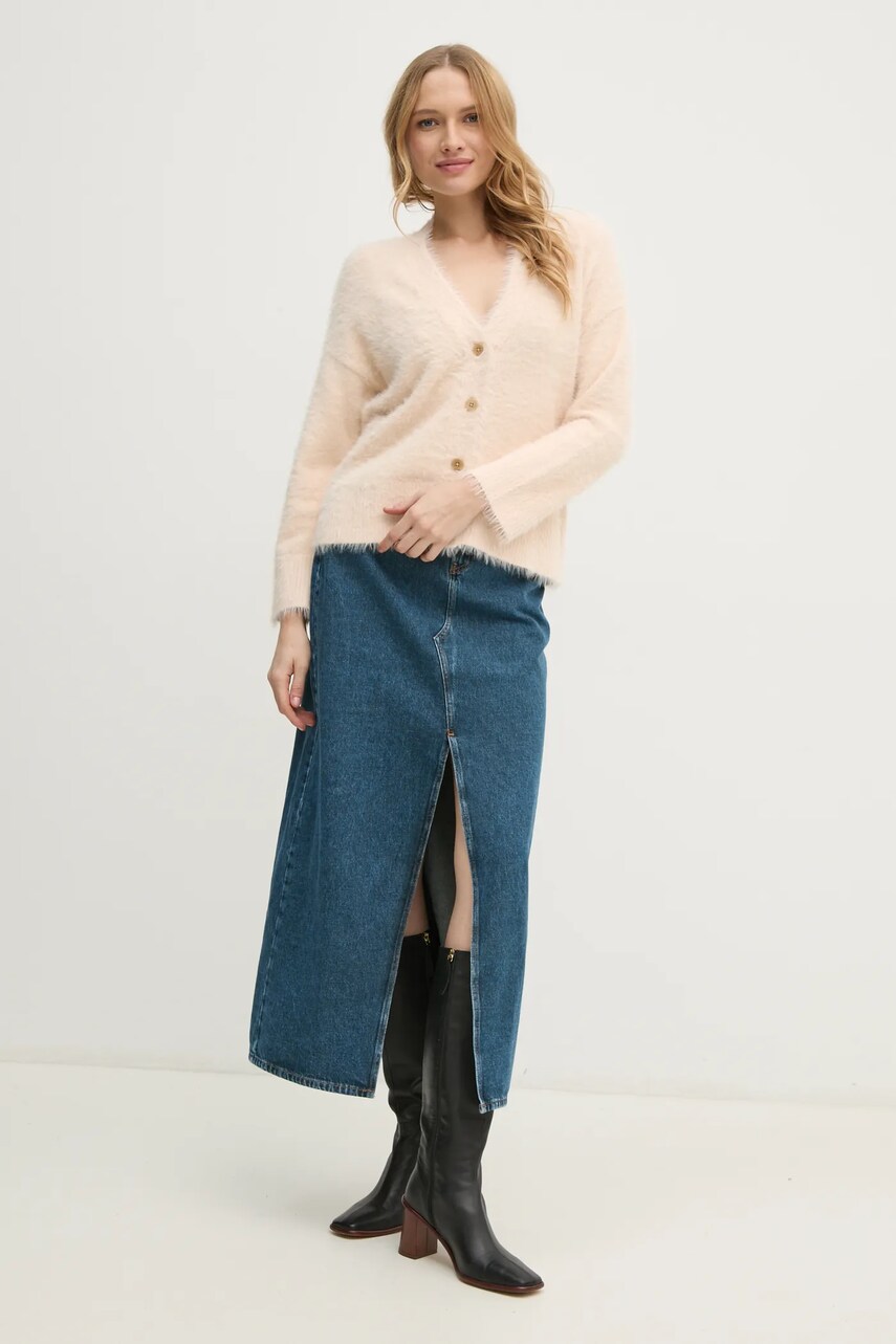 Джинсова спідниця Pepe Jeans MAXI SKIRT HW maxi пряма PL901185EF2L