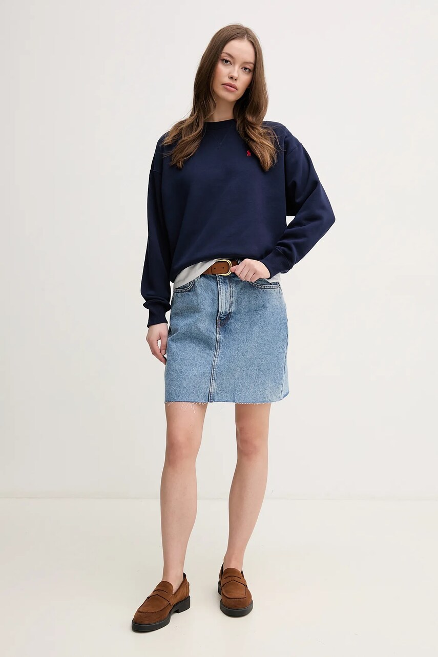 Джинсова спідниця Pepe Jeans MINI SKIRT HW mini пряма PL901124NC9