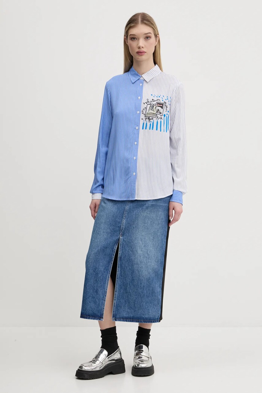 Спідниця Desigual CERVANTES midi пряма 25SWFD02