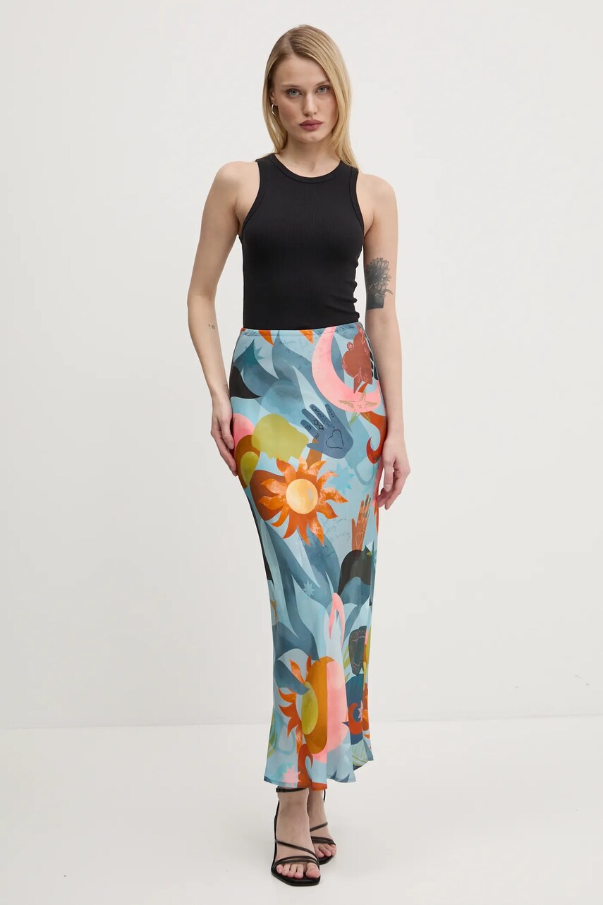 Спідниця Never Fully Dressed Balearic Dorris maxi пряма NFDSK633