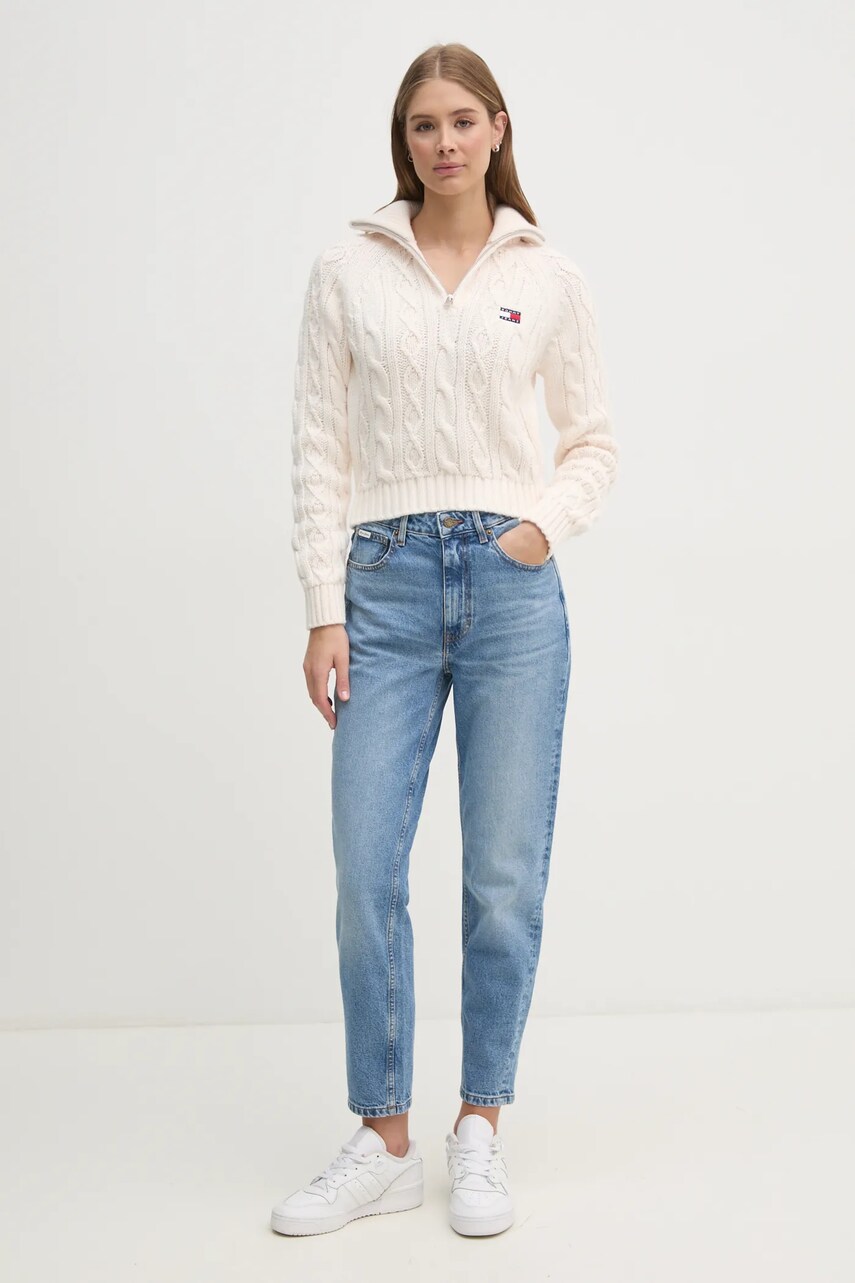 Джинси Guess Jeans жіночі висока посадка W5RA0D D5M4A