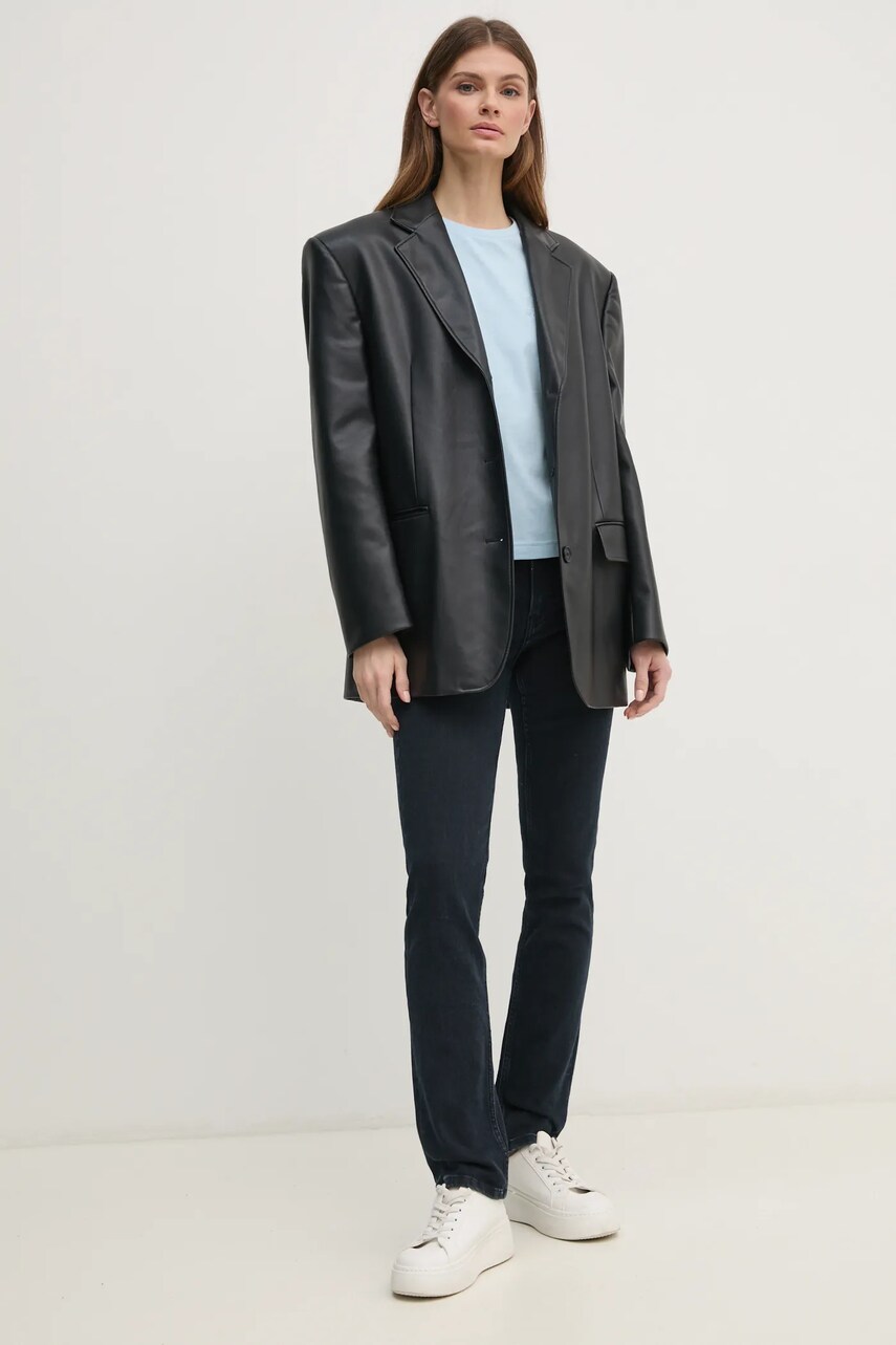 Джинси Pepe Jeans SLIM JEANS MW GEN жіночі колір синій PL204735ED9