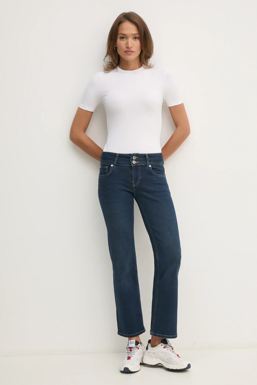 Джинси Pepe Jeans STRAIGHT JEANS LW VENUS жіночі висока посадка PL204848ED7