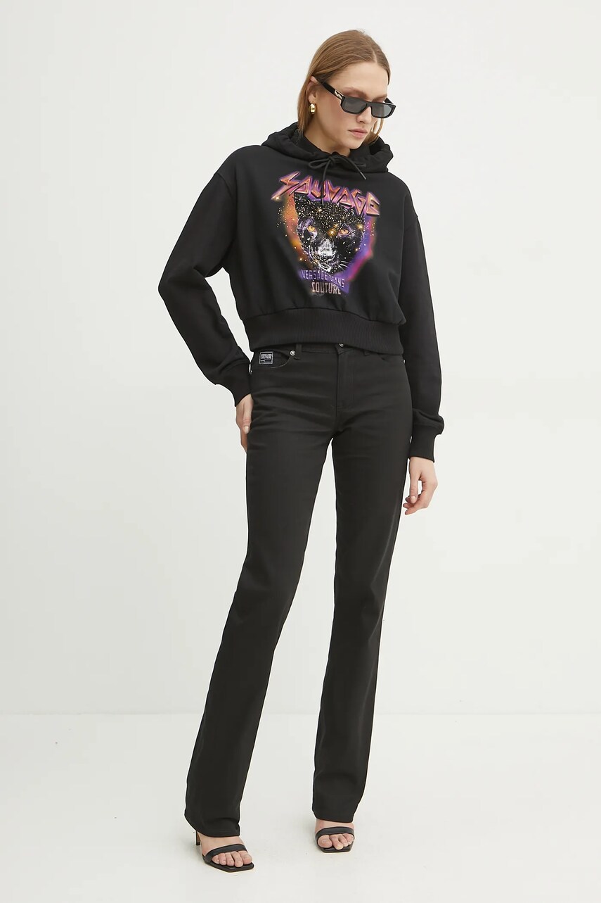 Джинси Versace Jeans Couture жіночі колір чорний 78HAB5A8 N0507