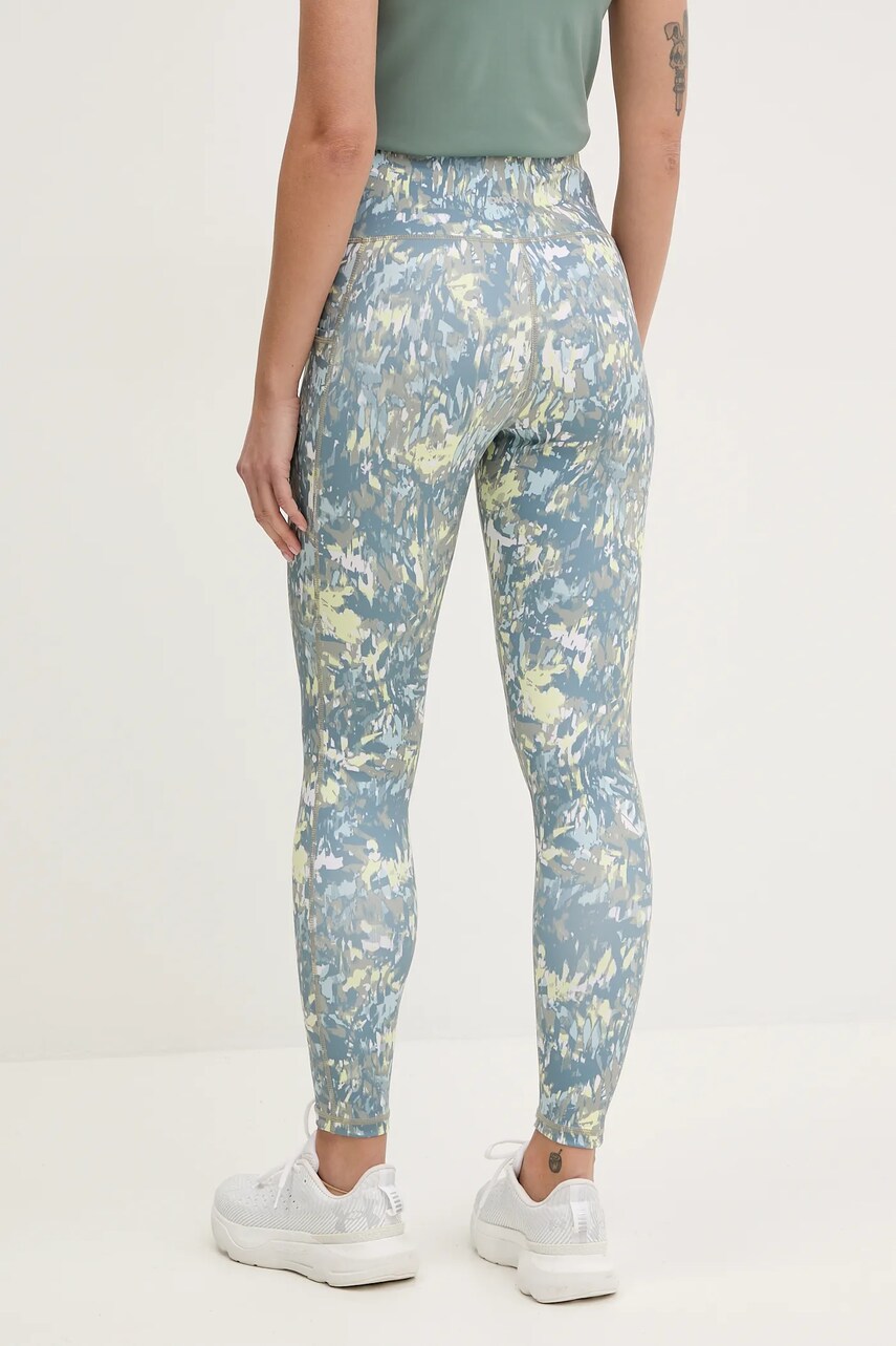 Легінси Dkny жіночі колір сірий візерунок DP5P3491