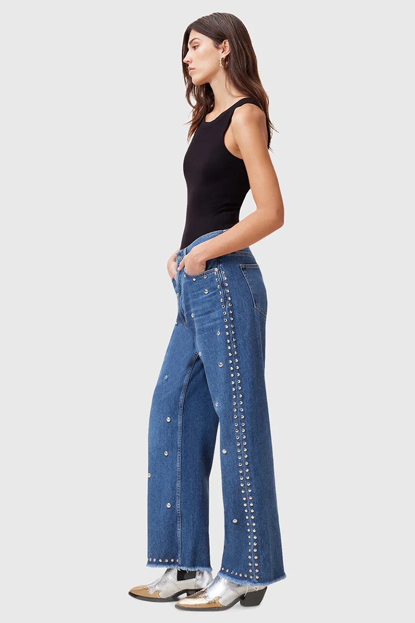 Джинси AllSaints BLAKE жіночі середня посадка W059EB