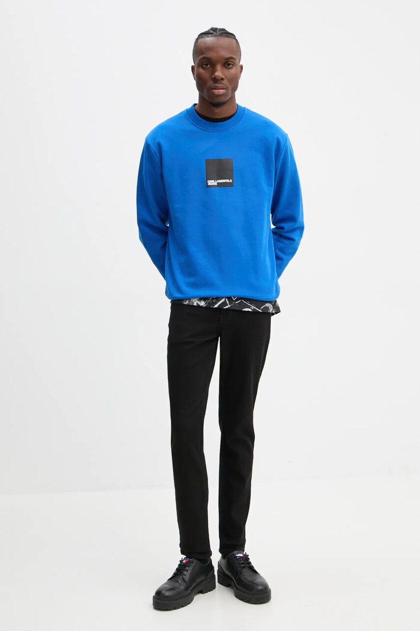 Джинси Karl Lagerfeld Jeans чоловічі колір чорний A1M10006