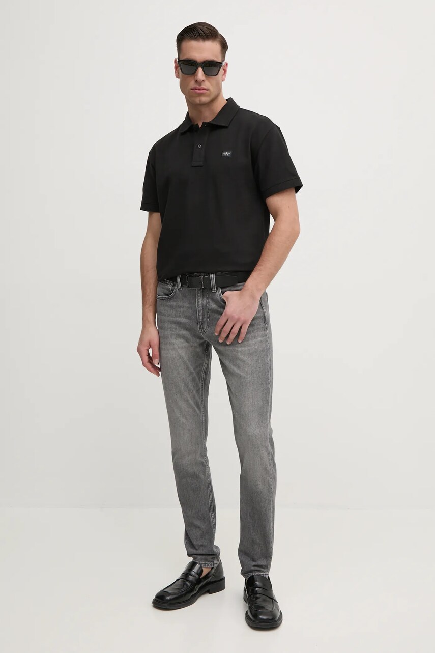 Джинси Calvin Klein Jeans чоловічі колір сірий J30J327540