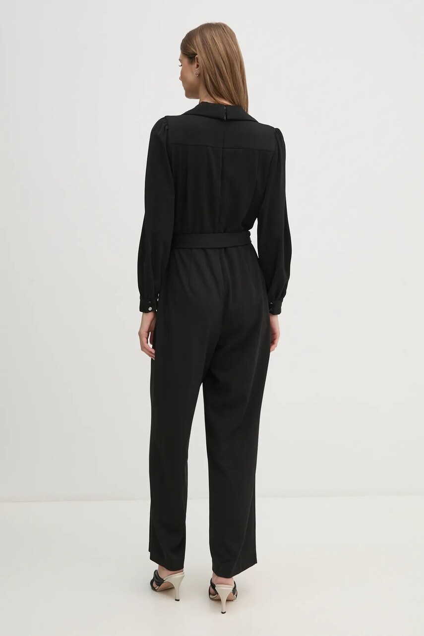 Комбінезон Dkny колір чорний з коміром DD3K284A