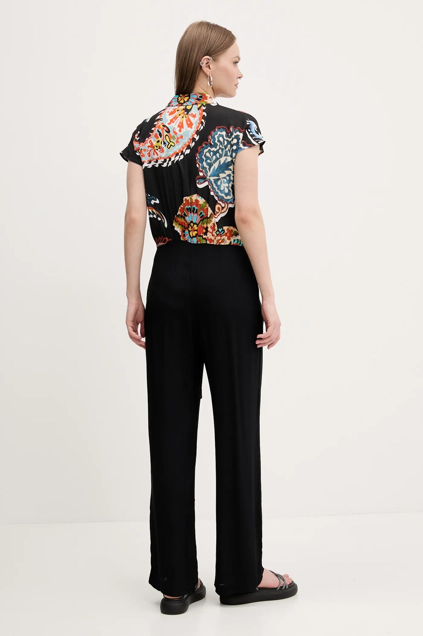 Комбінезон Desigual PAISLEY LACROIX колір чорний  25SWPW20