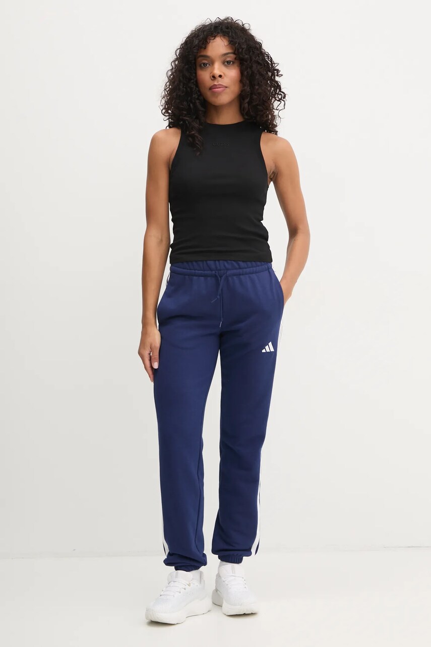 Спортивні штани adidas Essentials колір синій візерунок JD5307