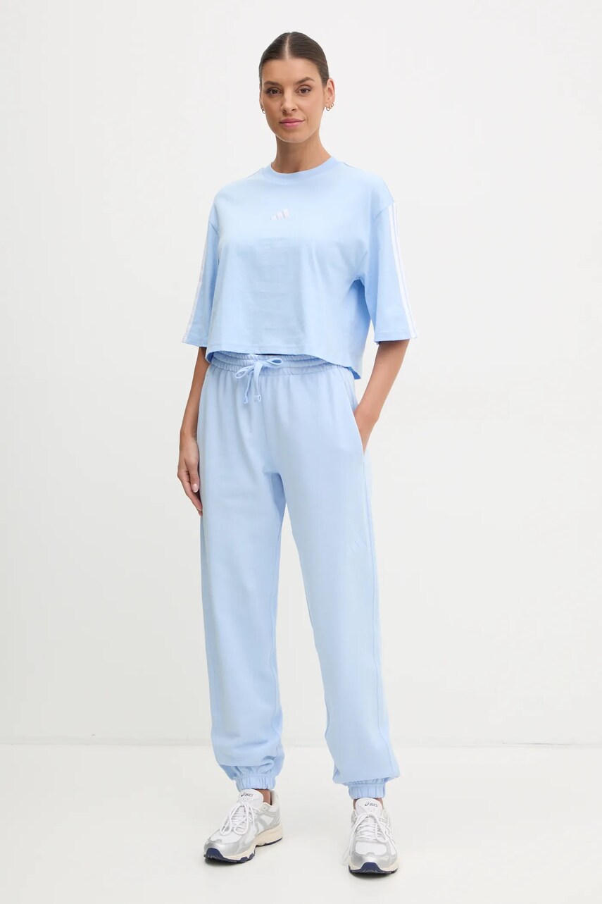 Бавовняні спортивні штани adidas ALL SZN однотонні JD4723