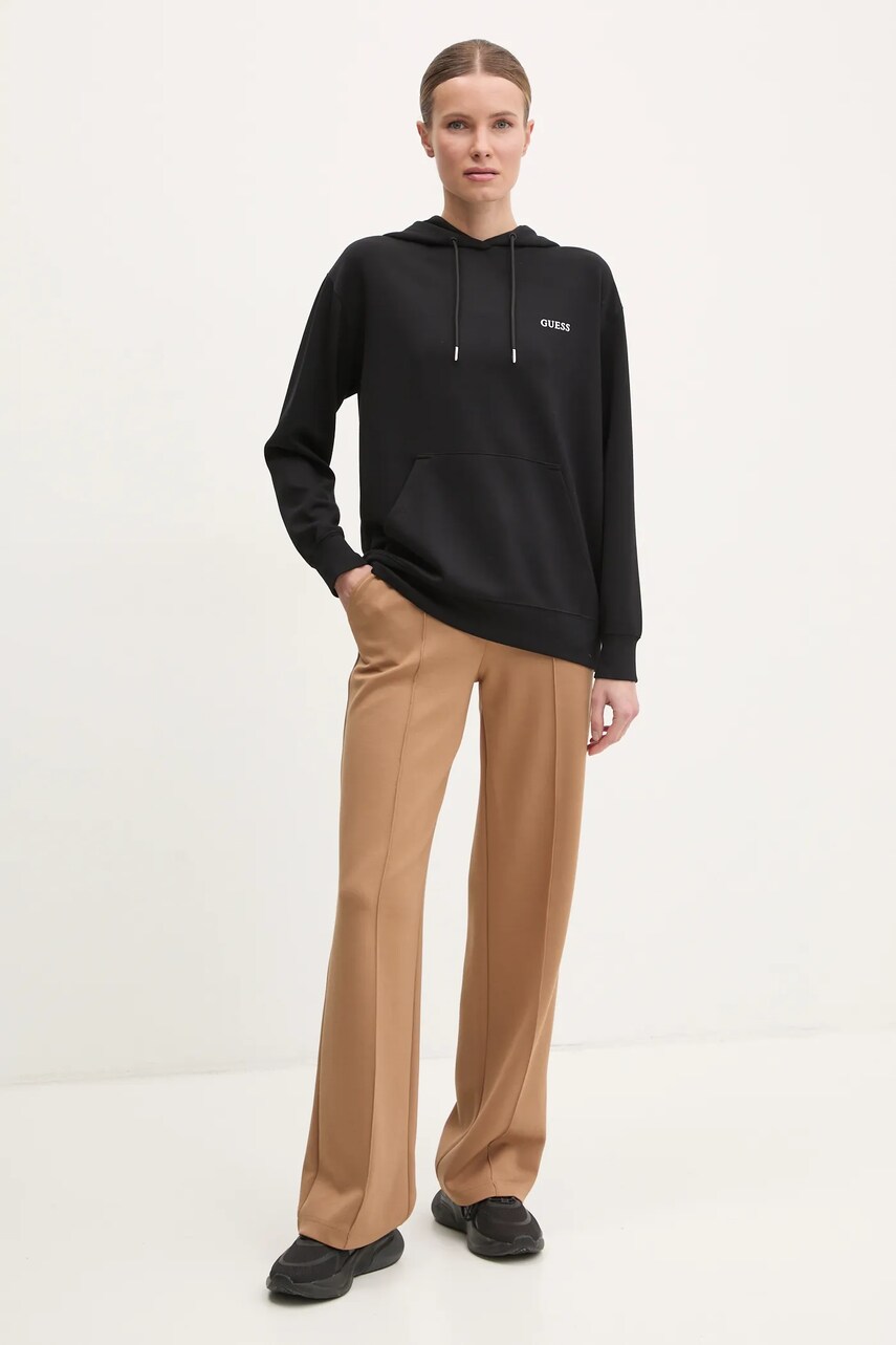 Спортивні штани Guess GELSEY колір зелений однотонні V5RB19 KCOB2