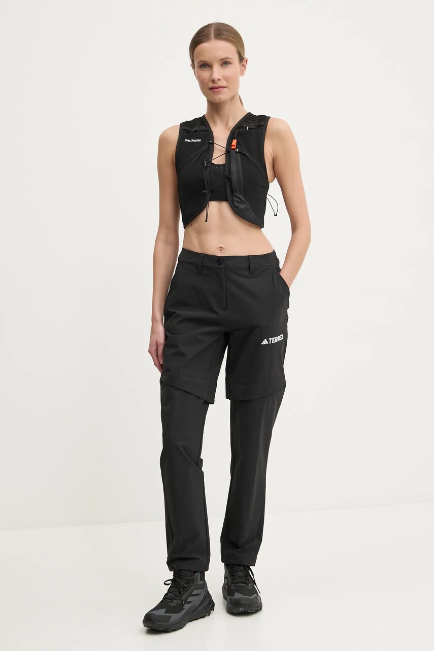 Штани outdoor adidas TERREX Multi колір чорний IZ3322