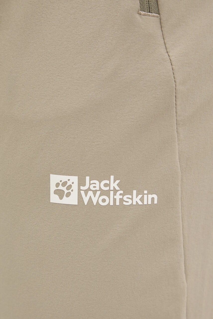Штани outdoor Jack Wolfskin Hikeout колір бежевий A63927
