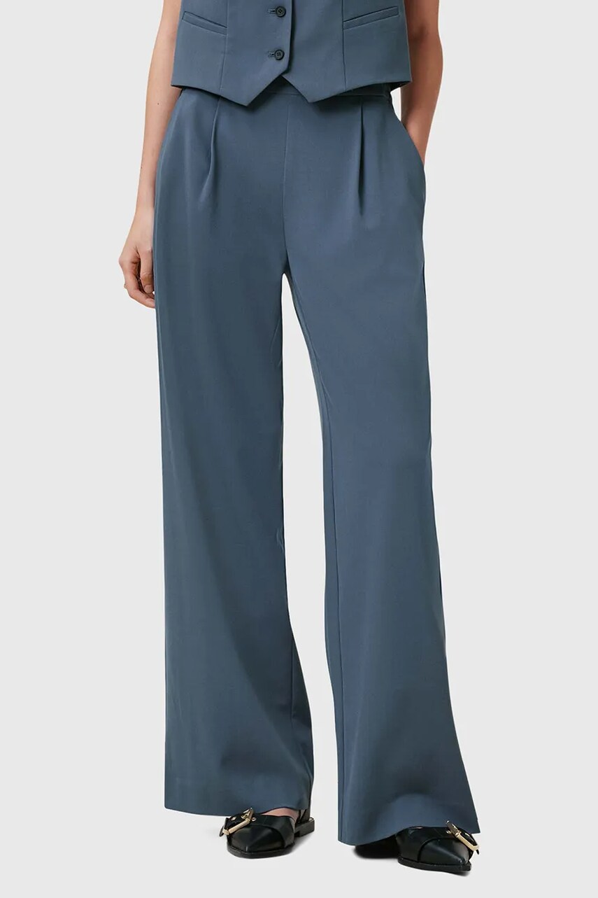 Штани AllSaints ALEIDA жіночі широкі середня посадка W037QC