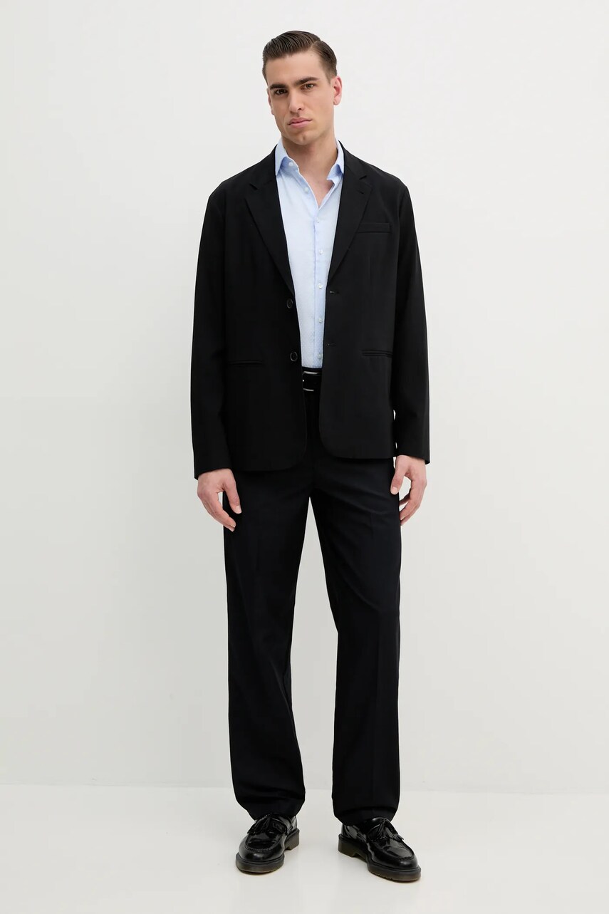 Штани Armani Exchange чоловічі колір синій фасон chinos XM000207 AF12041