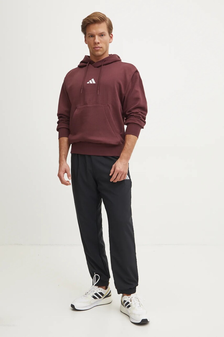 Спортивні штани adidas M STANFRD E PT колір чорний однотонні JD1833