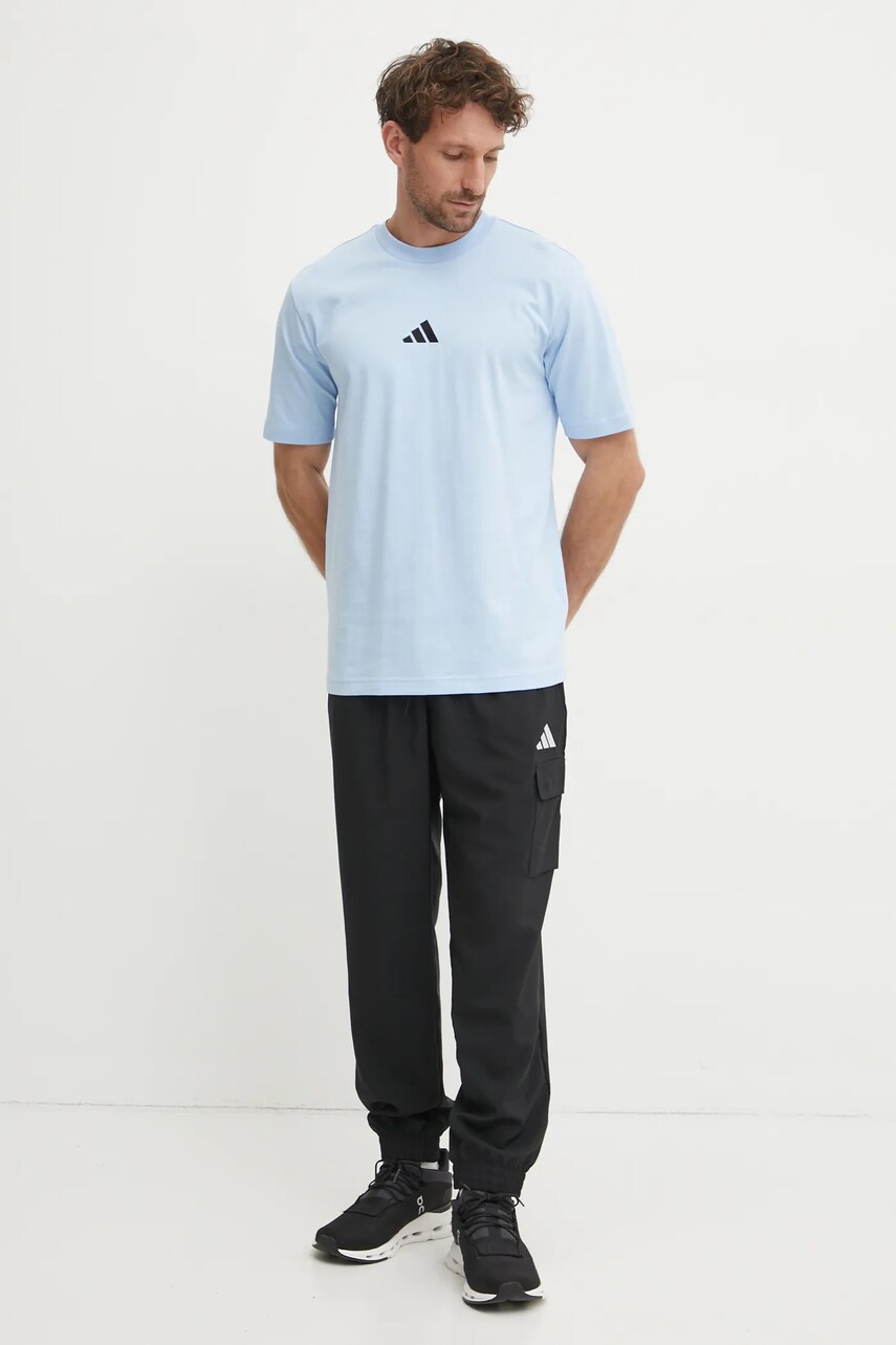 Штани adidas Essential чоловічі колір чорний JF3538