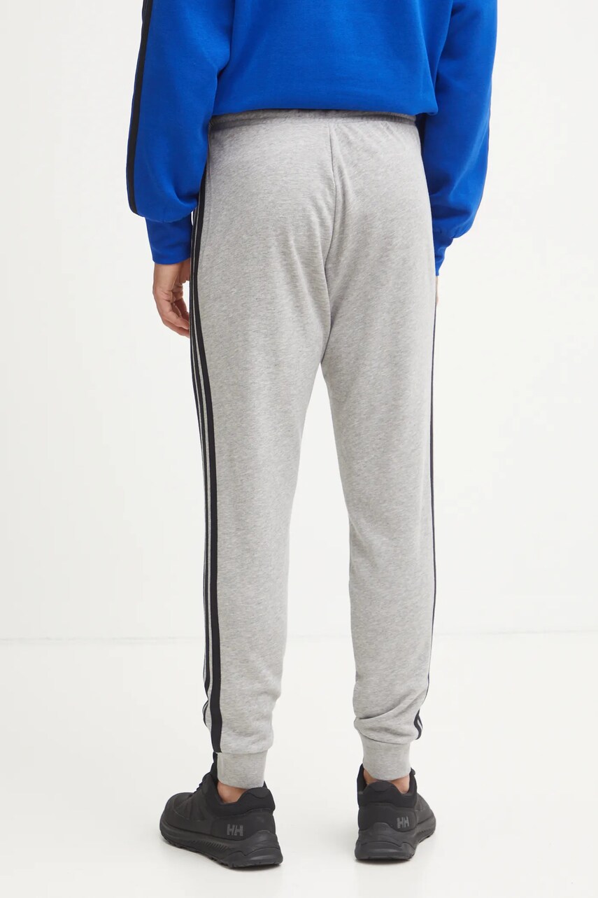 Спортивні штани adidas Essentials колір сірий меланж JE6346
