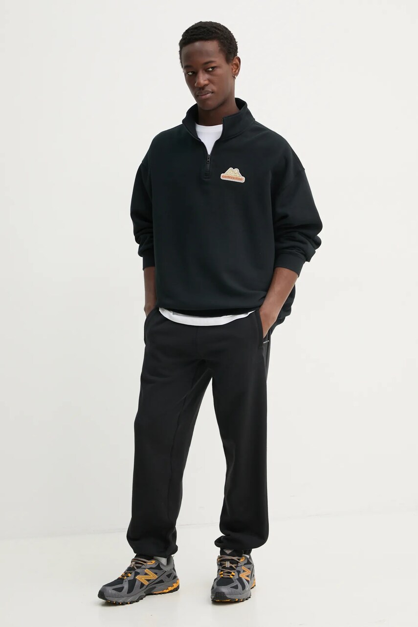 Бавовняні спортивні штани adidas Originals Essential колір чорний однотонні JC9575