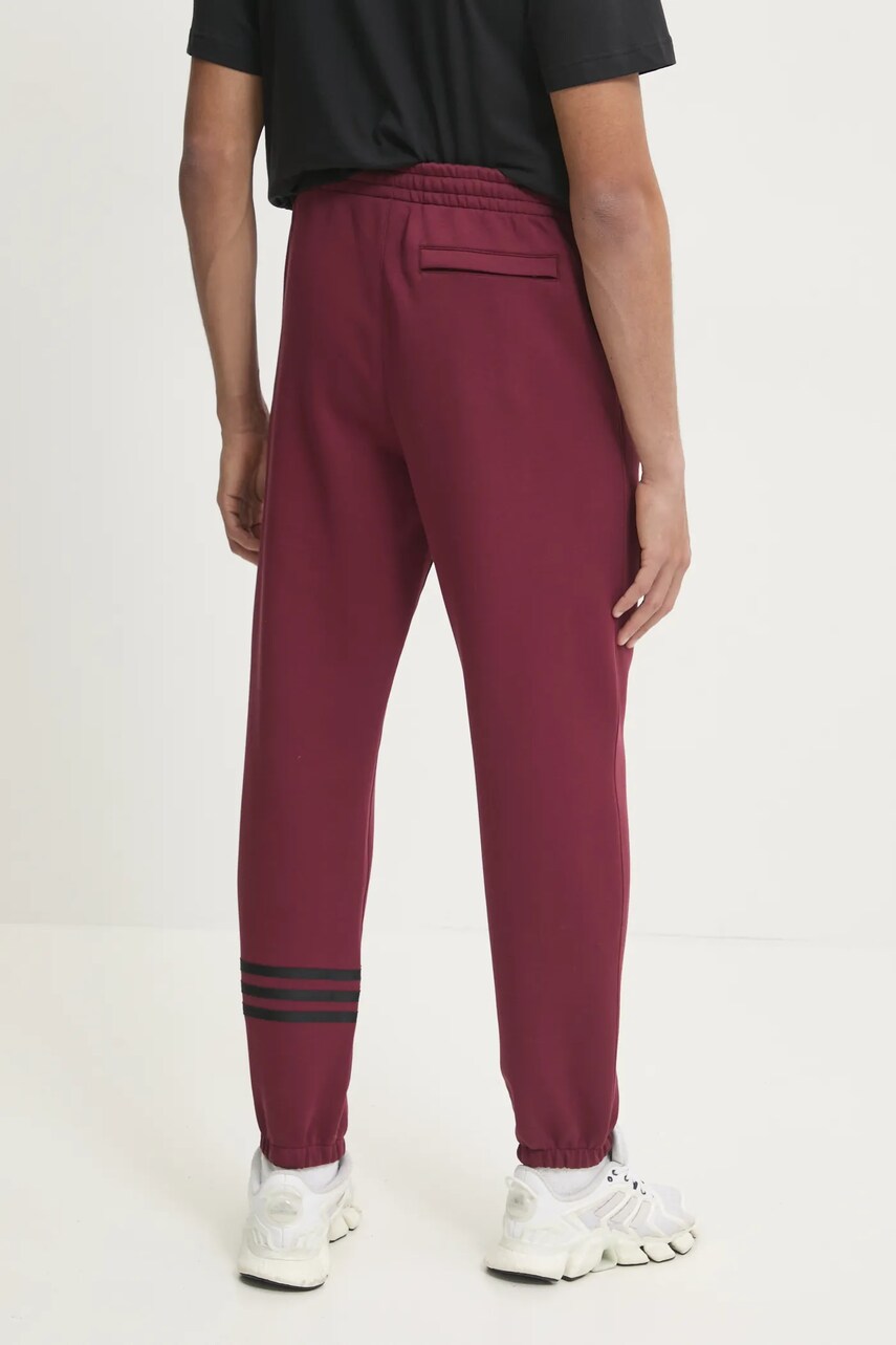 Спортивні штани adidas Originals NC PANTS колір бордовий однотонні JC9902