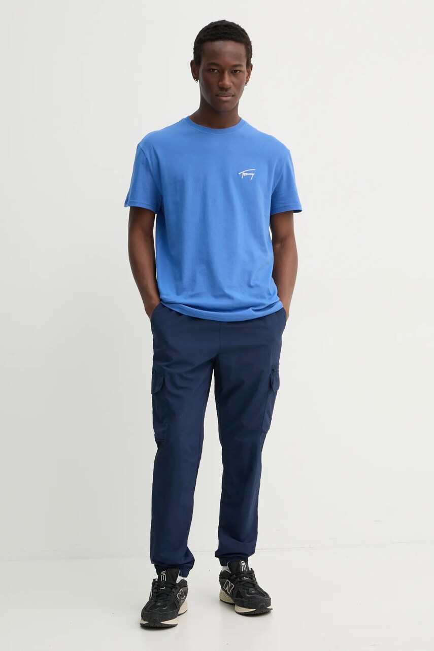 Спортивні штани adidas Originals Essential колір синій однотонні JD2454