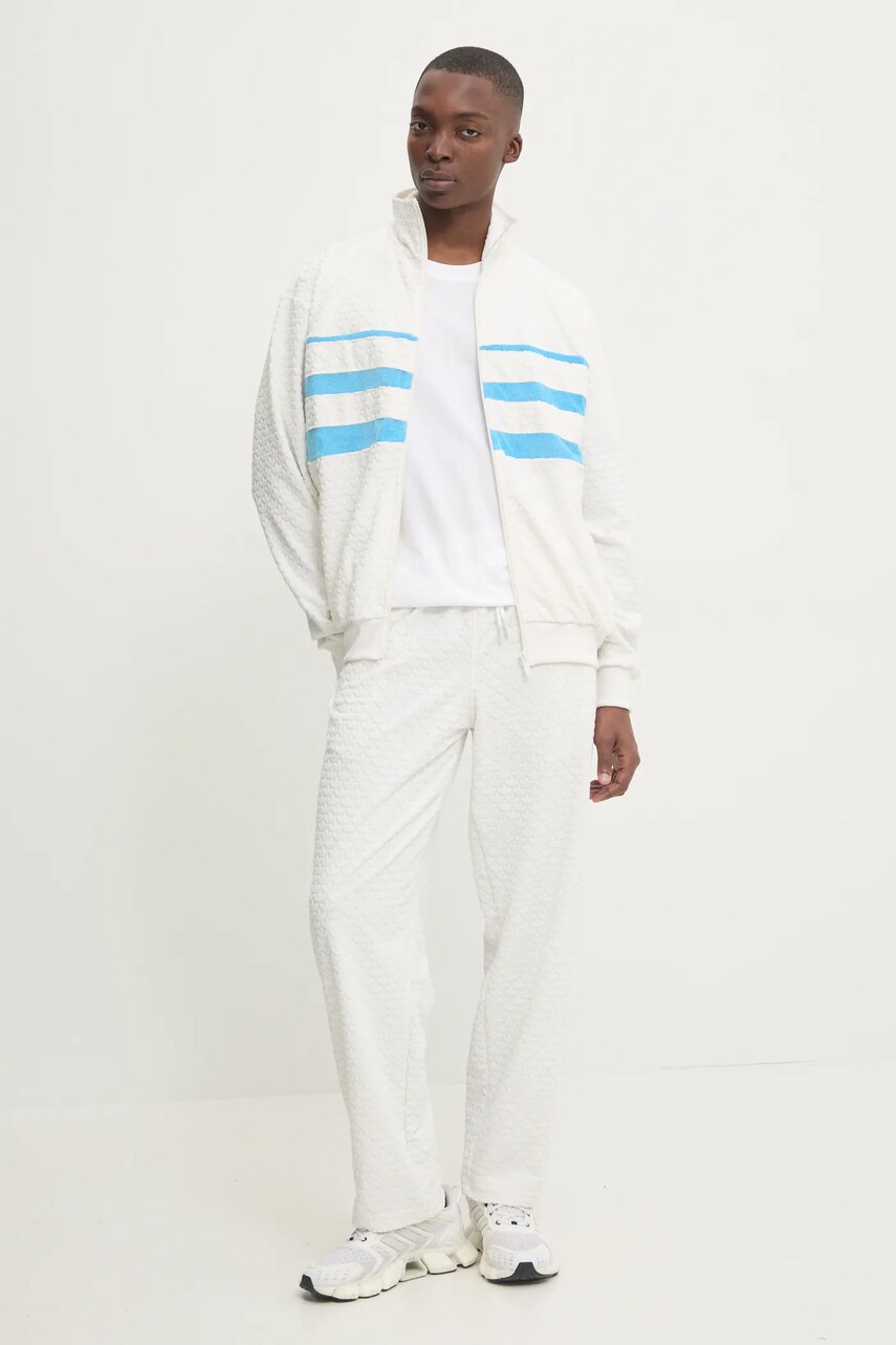 Спортивні штани adidas Originals Q12 MONOGRAM TR колір бежевий JP4429