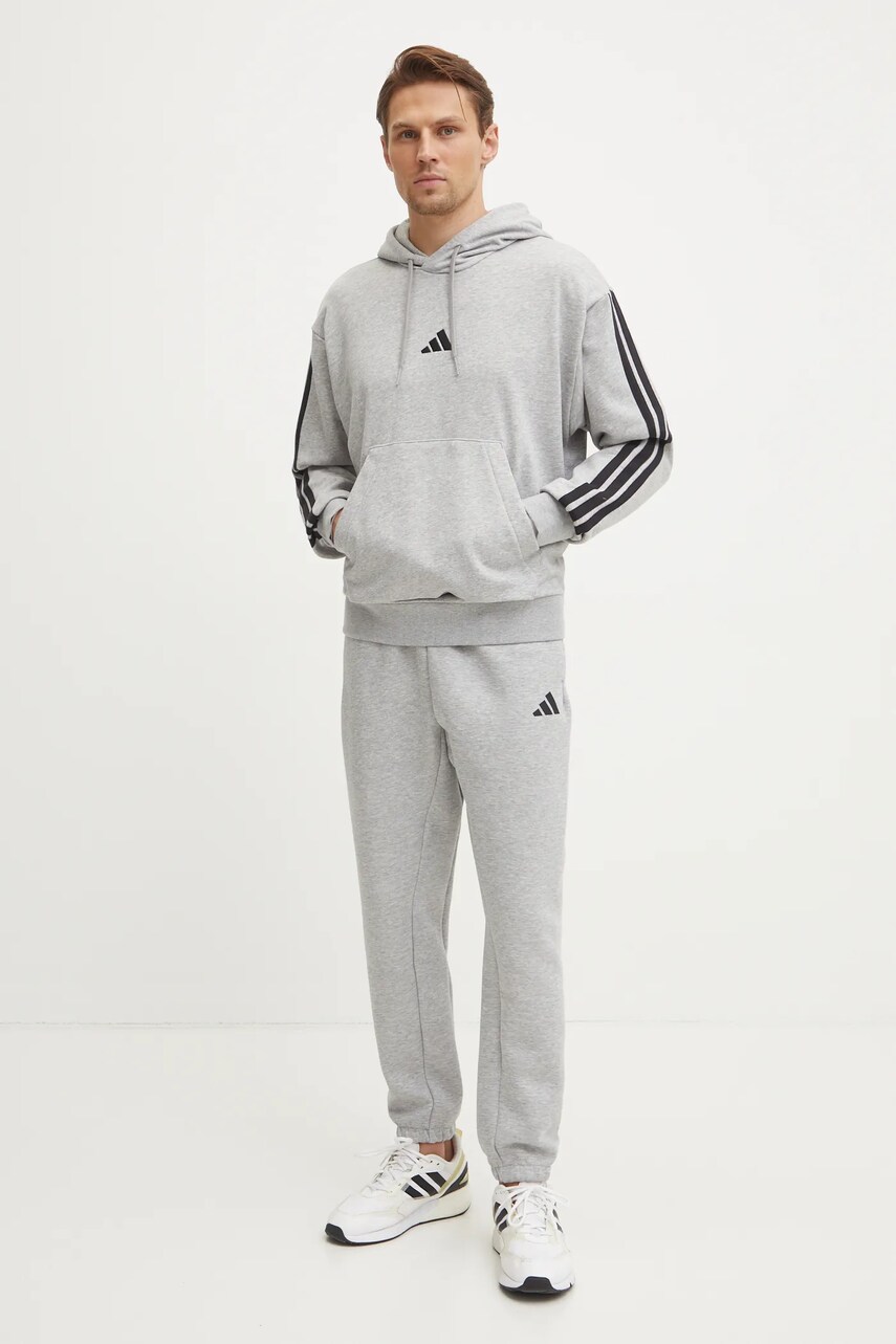 Спортивні штани adidas Future Icons колір сірий меланж JI8767