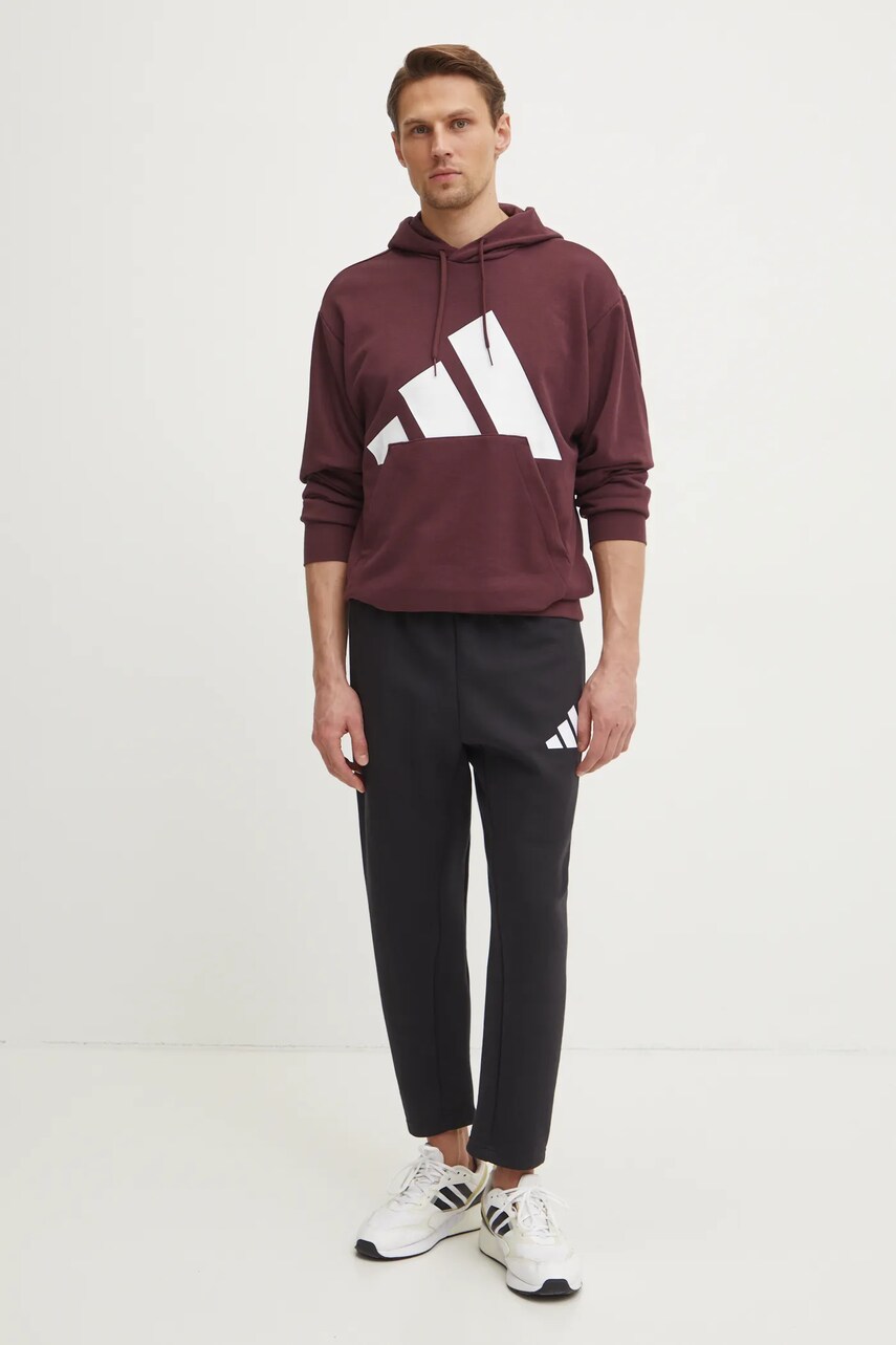 Спортивні штани adidas Future Icons колір чорний однотонні JD4910