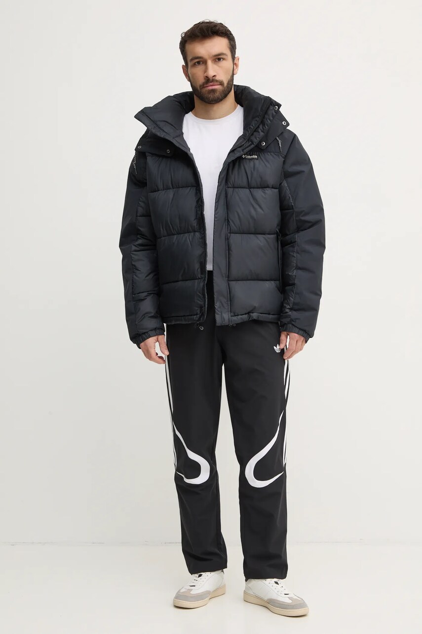 Спортивні штани adidas Originals Teamgeist колір чорний з аплікацією JC6228
