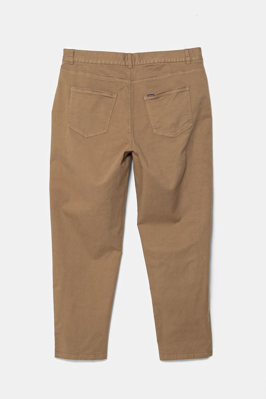Штани Barbour Washed Stretch Twill Regular Fit Trouser чоловічі колір зелений прямі MTR0742