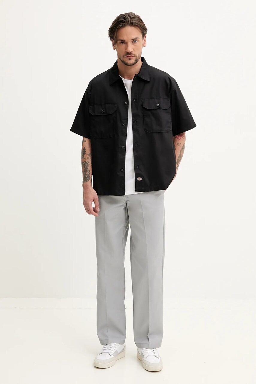 Штани Dickies чоловічі колір сірий прямі DK0A4XK6D061
