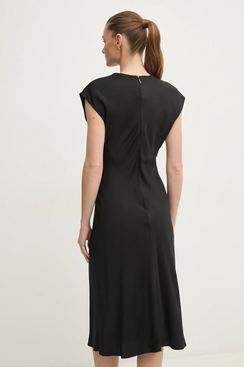Сукня Calvin Klein колір чорний midi пряма K20K207847