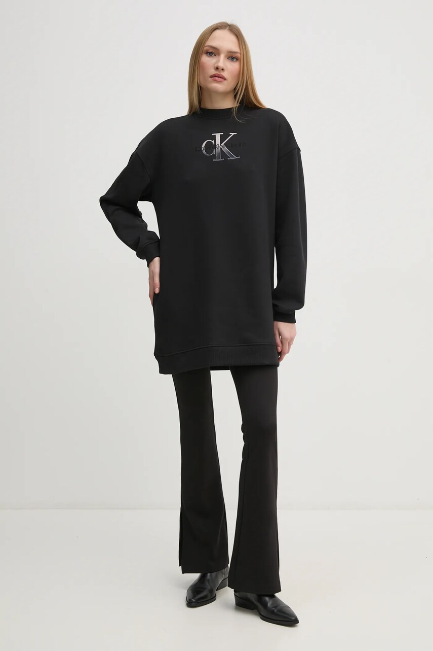 Сукня Calvin Klein Jeans колір чорний mini oversize J20J224834