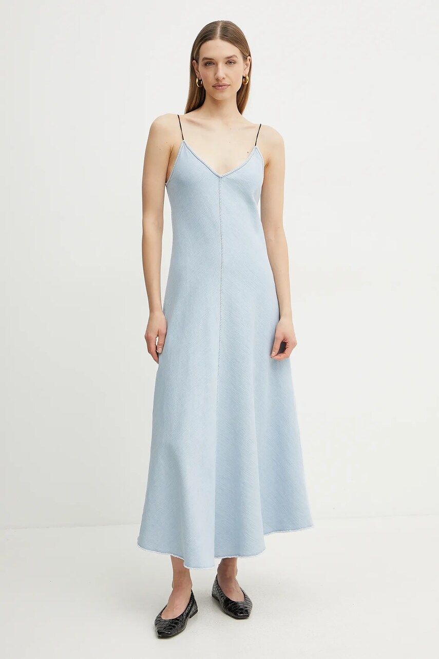 Джинсова сукня Forte Forte midi розкльошена 13549.my dress