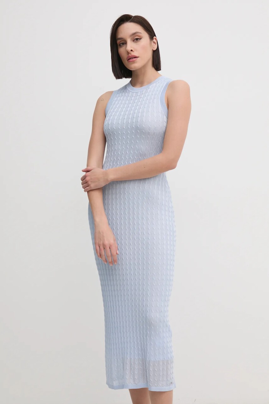 Купити Сукня Tommy Hilfiger maxi облягаюча WW0WW43999 – головне зображення