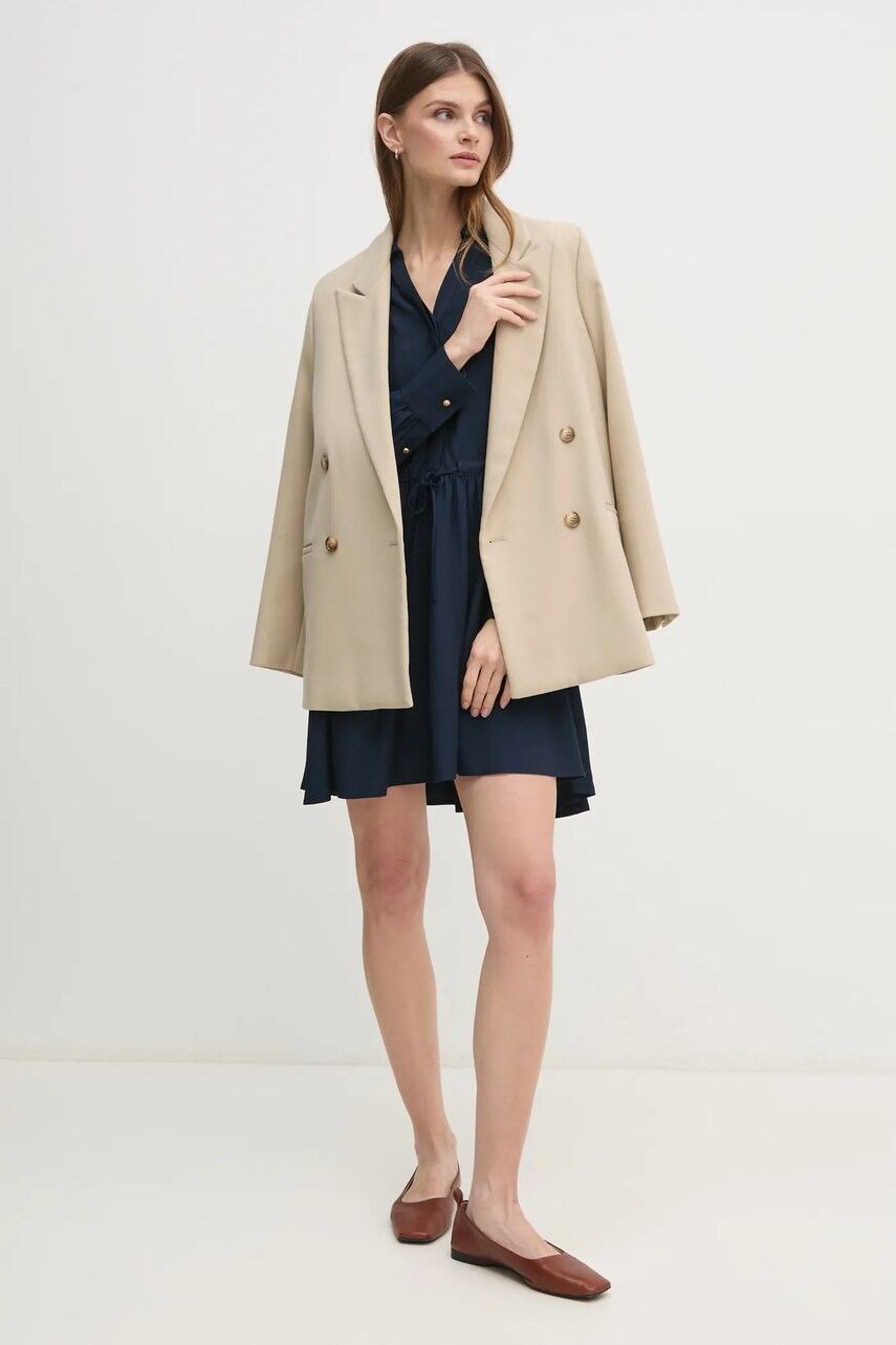 Сукня Tommy Hilfiger колір синій mini розкльошена WW0WW44020