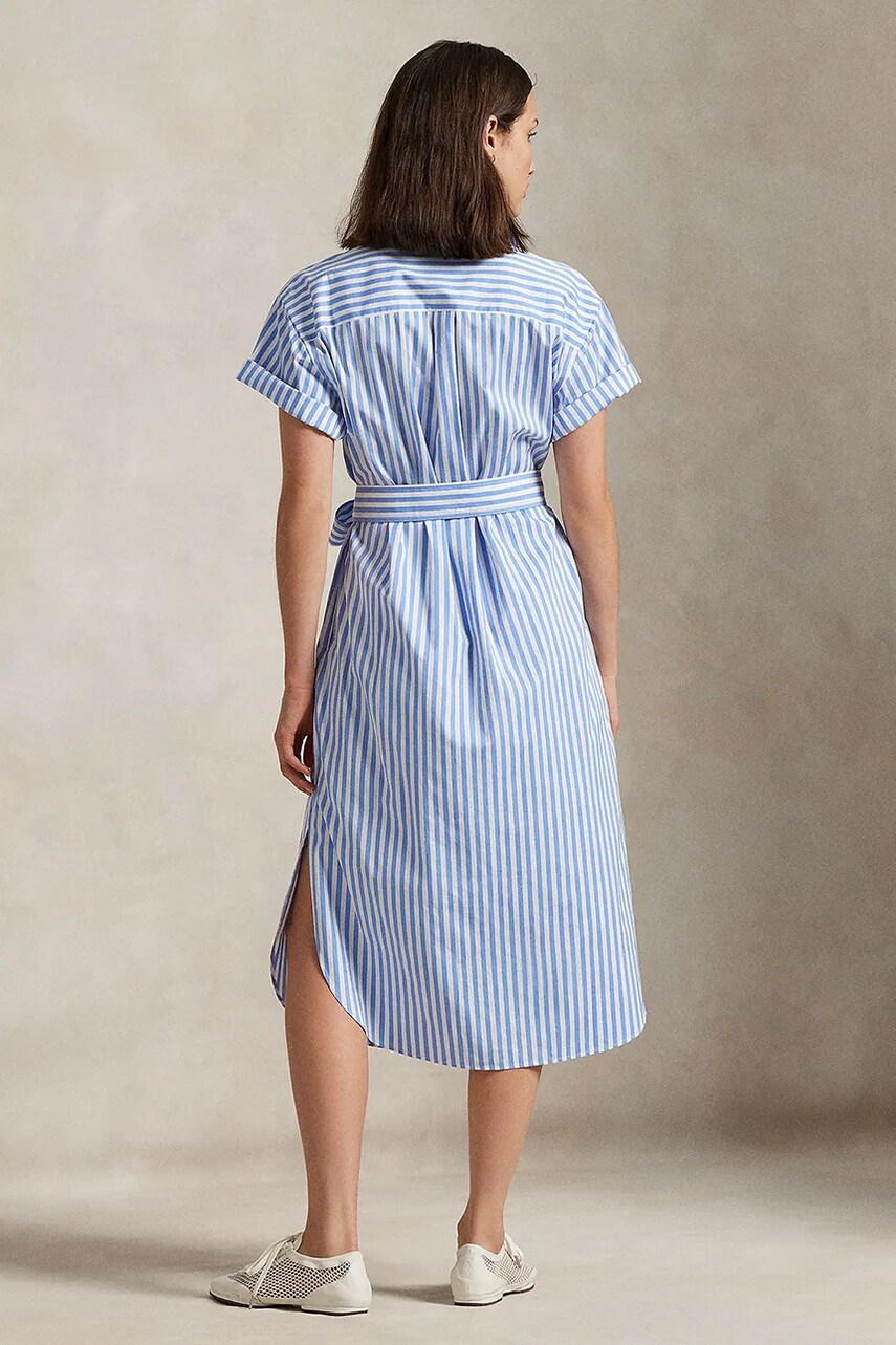Бавовняна сукня Polo Ralph Lauren midi пряма 211959911
