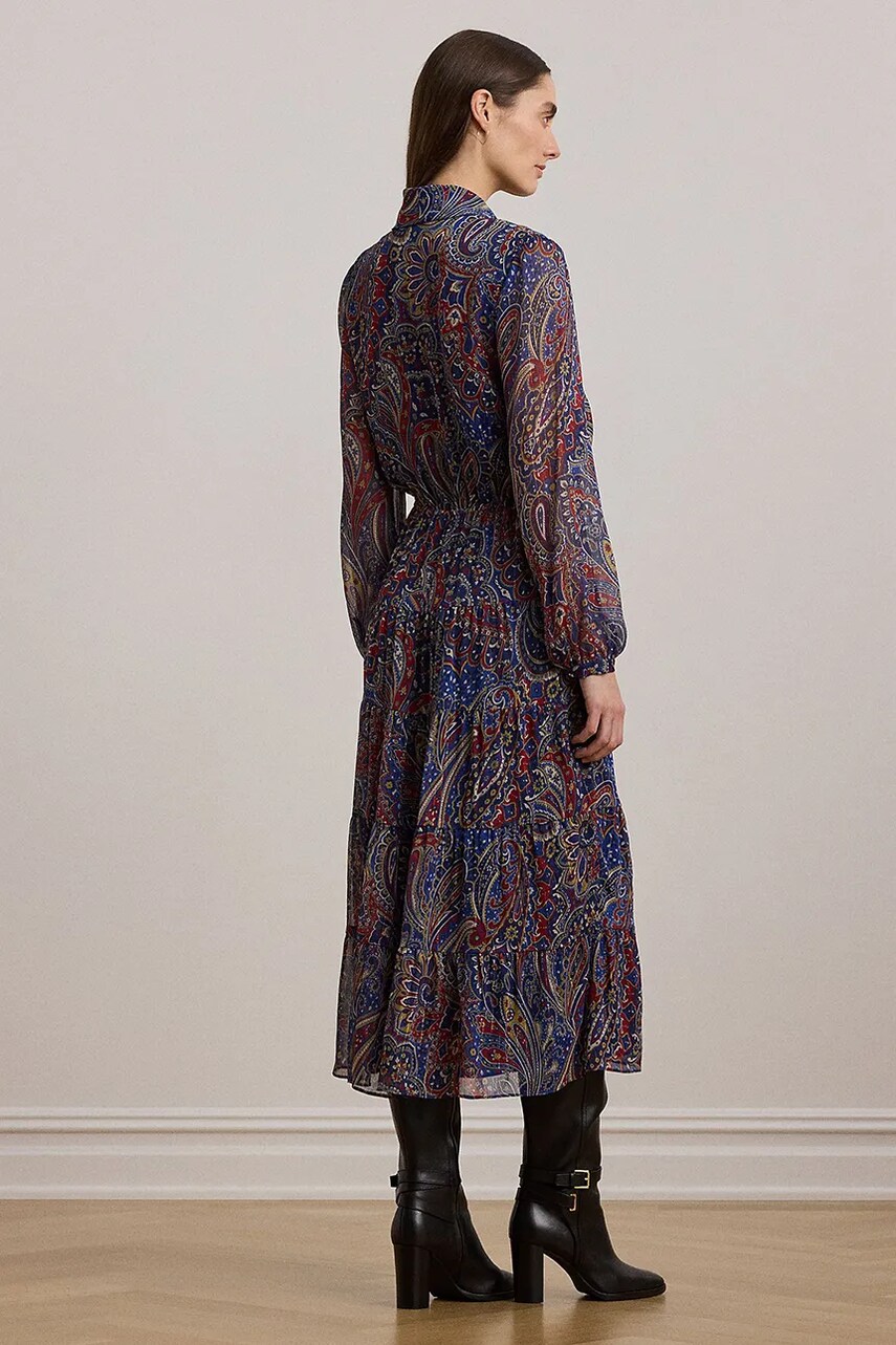 Сукня Lauren Ralph Lauren midi розкльошена 200957155