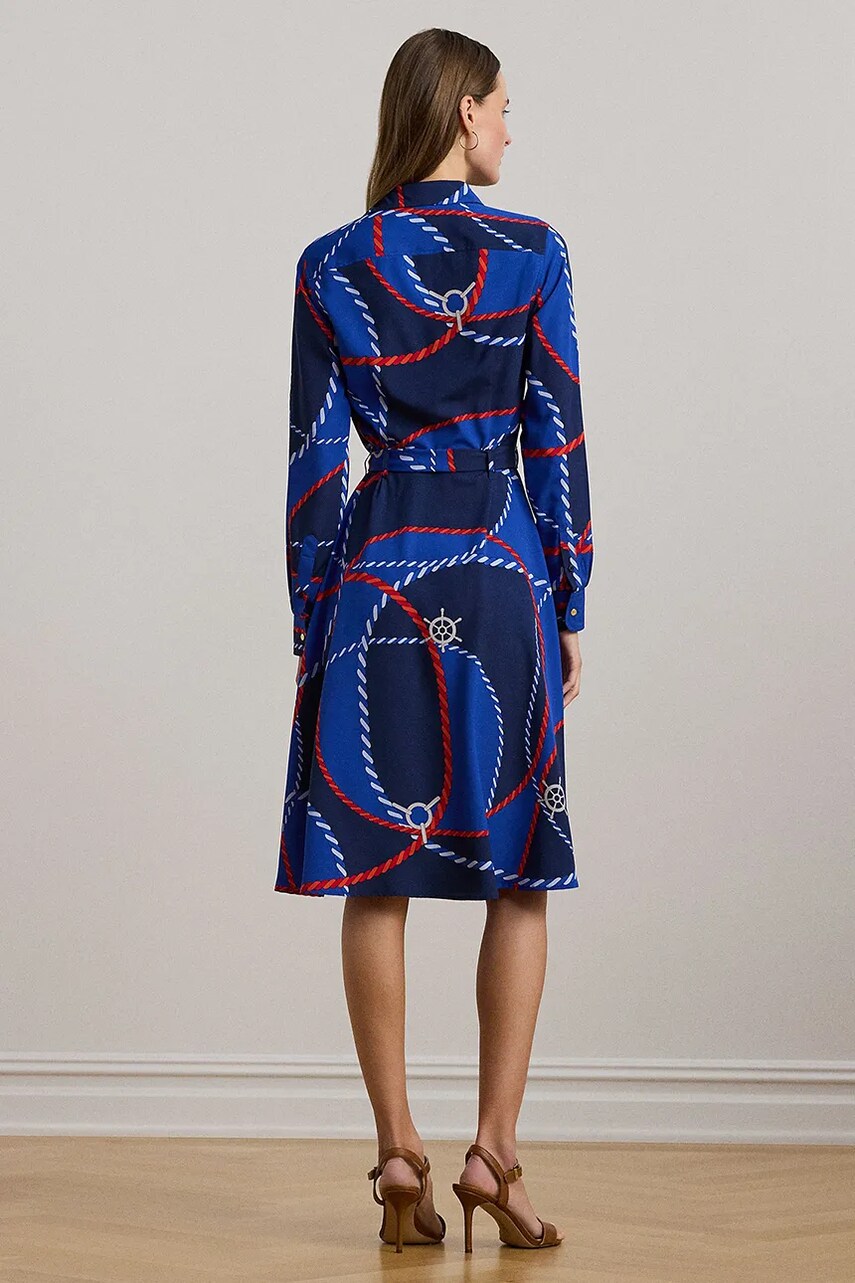Сукня Lauren Ralph Lauren midi розкльошена 200962233