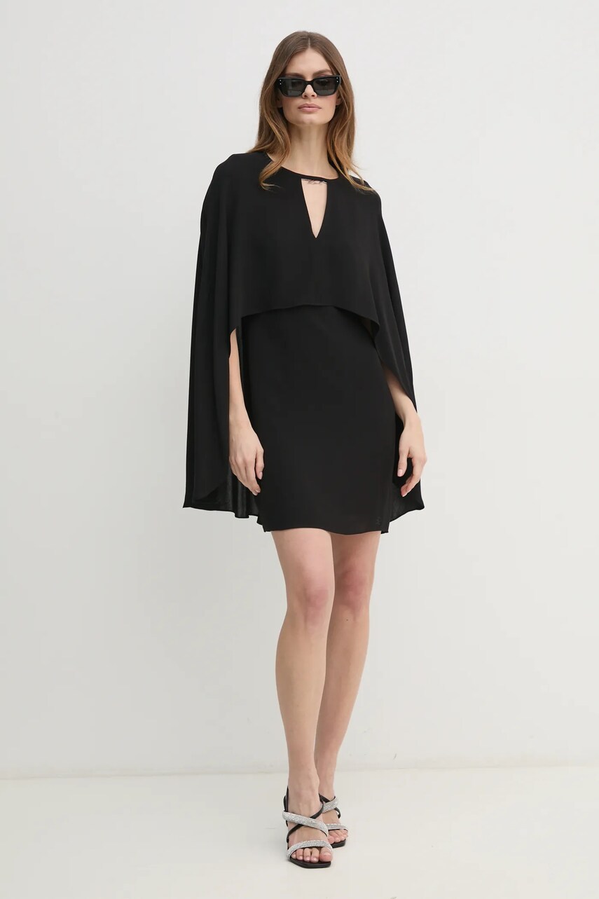 Сукня Karl Lagerfeld колір чорний mini пряма A1W13022