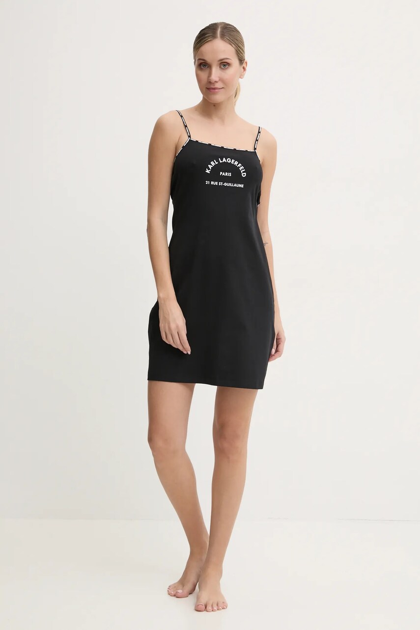 Сукня Karl Lagerfeld колір чорний A1W46081