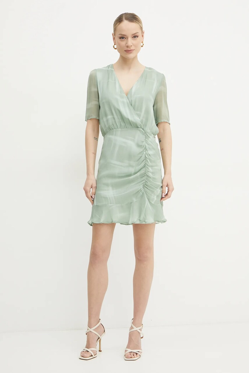 Сукня Armani Exchange колір зелений mini пряма XW000180 AF12051