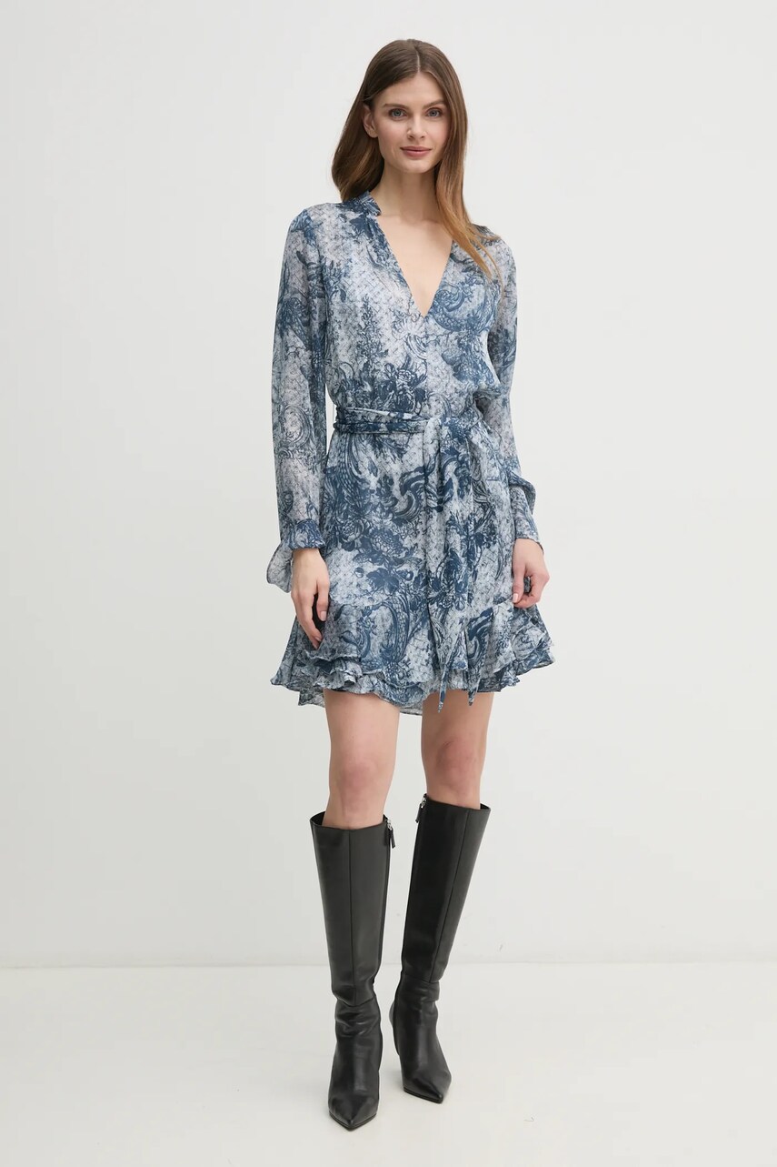 Сукня Guess SIBILLA mini розкльошена W5RK35 WDW82