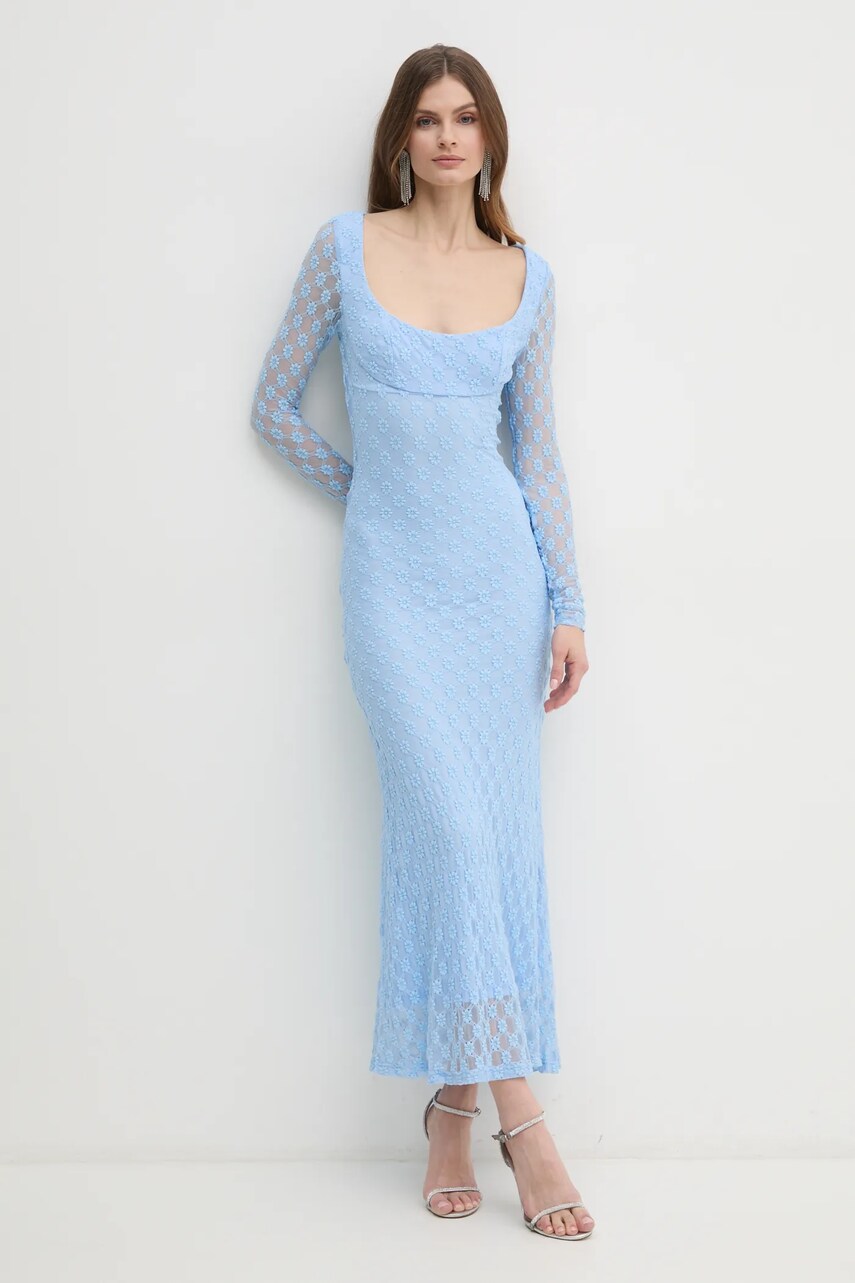 Сукня Bardot maxi пряма 58682DB