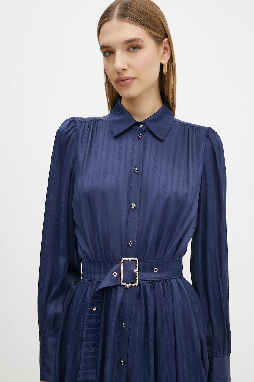 Сукня Marciano Guess STELLA колір синій mini розкльошена 5RGK22 7169A